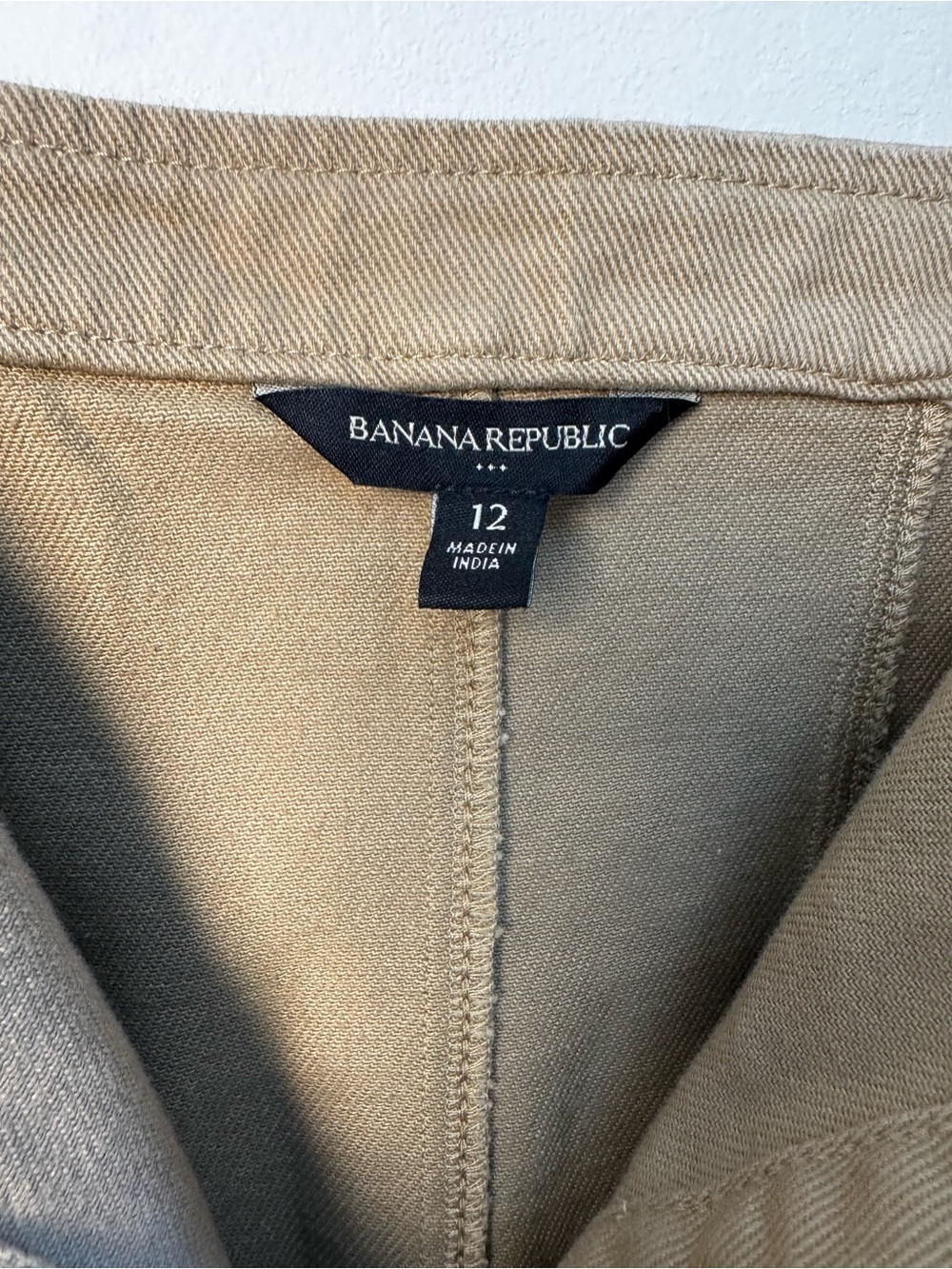 Banana Republic Tan Button Down Mini Dress - Picture 3 of 3